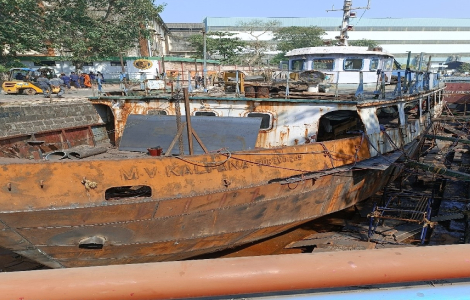 MV KALPANA (Before Repair-1)